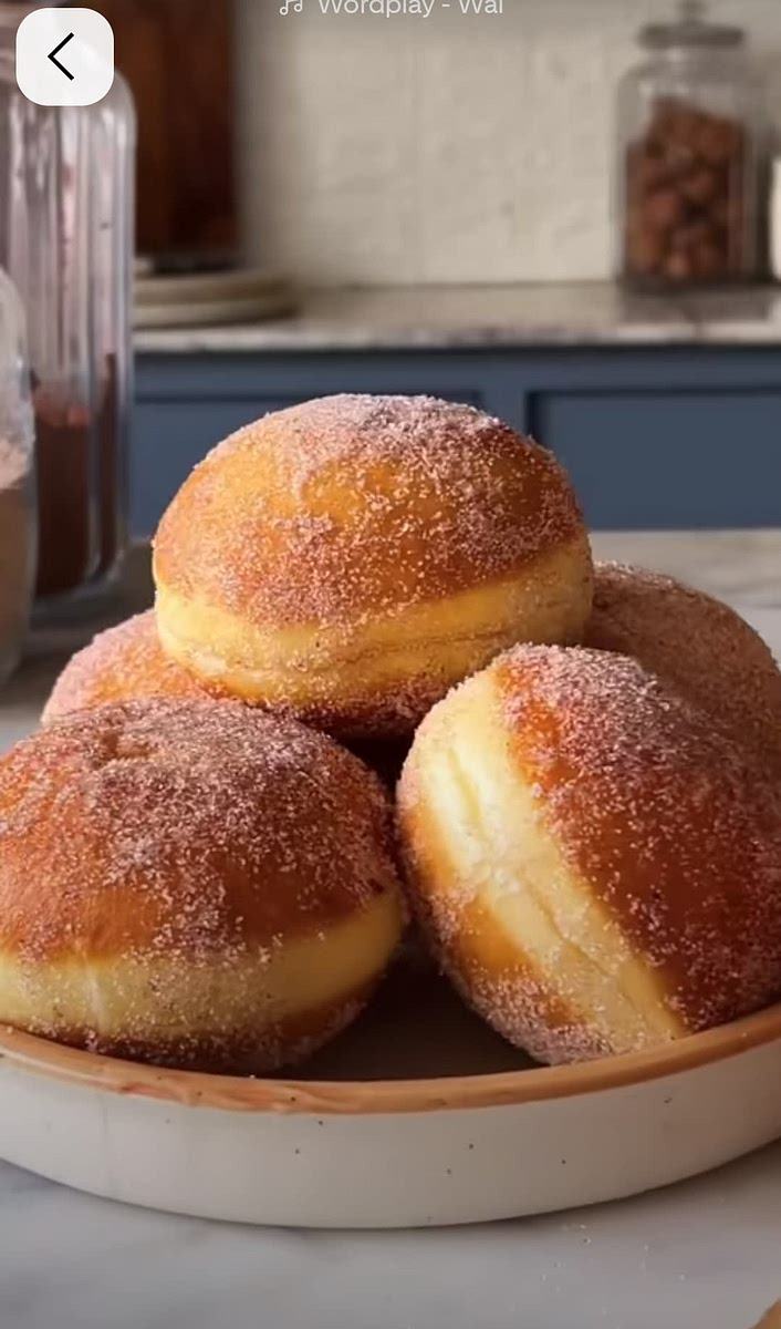 Dust with sugar and/or cinnamon and they are ready to enjoy.