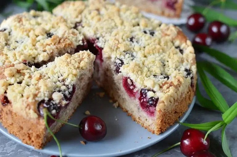 Remove from the oven and leave in the baking tin until cool enough to touch. Remove the cake from the tin and allow to cool on a wire rack until completely cold, before slicing and serving.