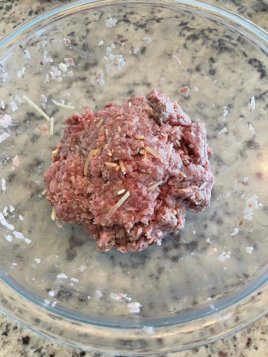 Mix the ingredients until combined.