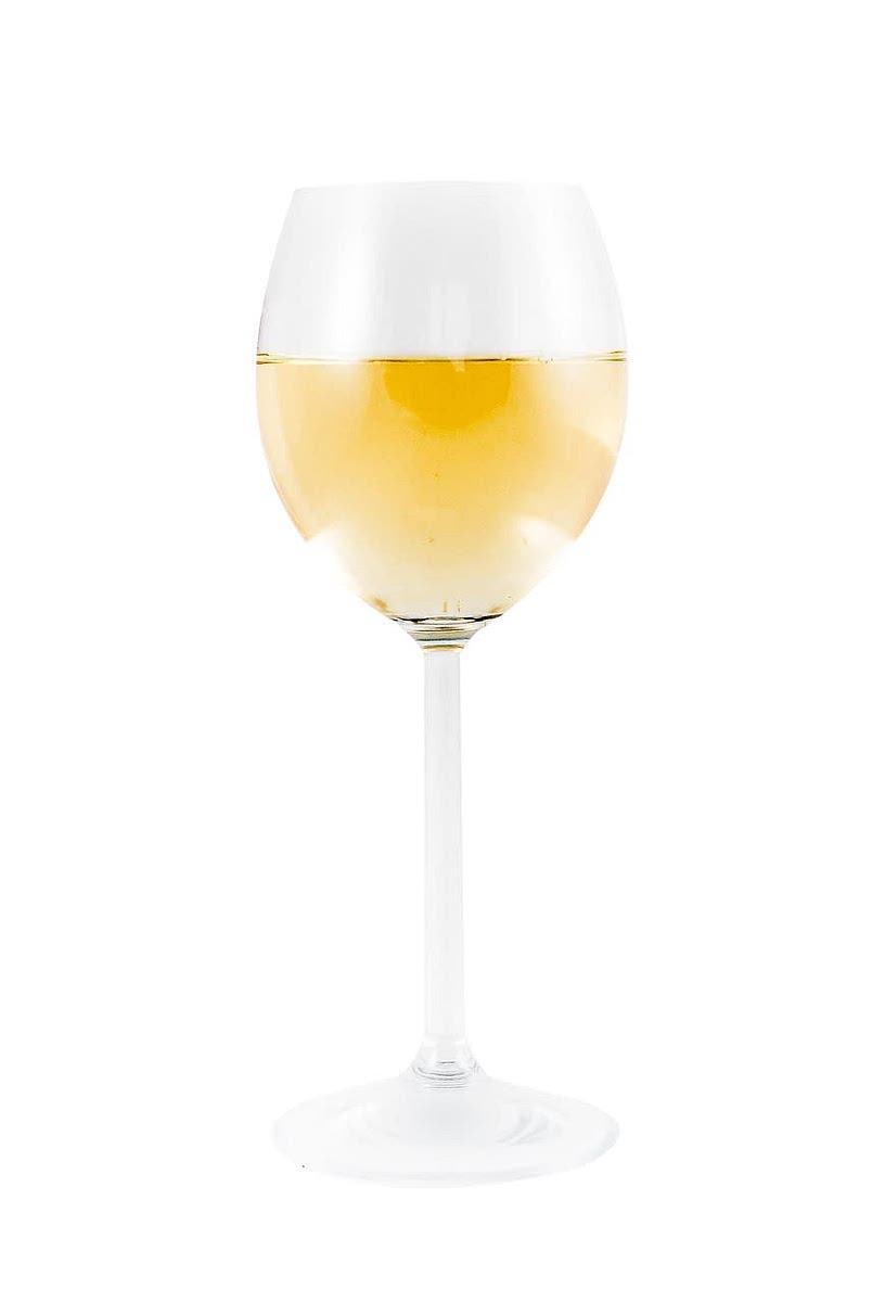 Deglaze the pan with white wine