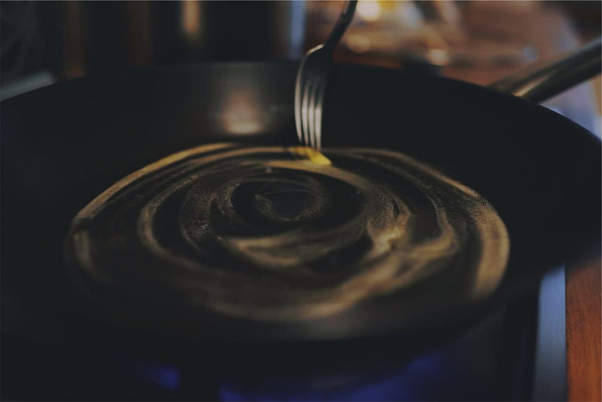 Melt the butter in a pot or pan