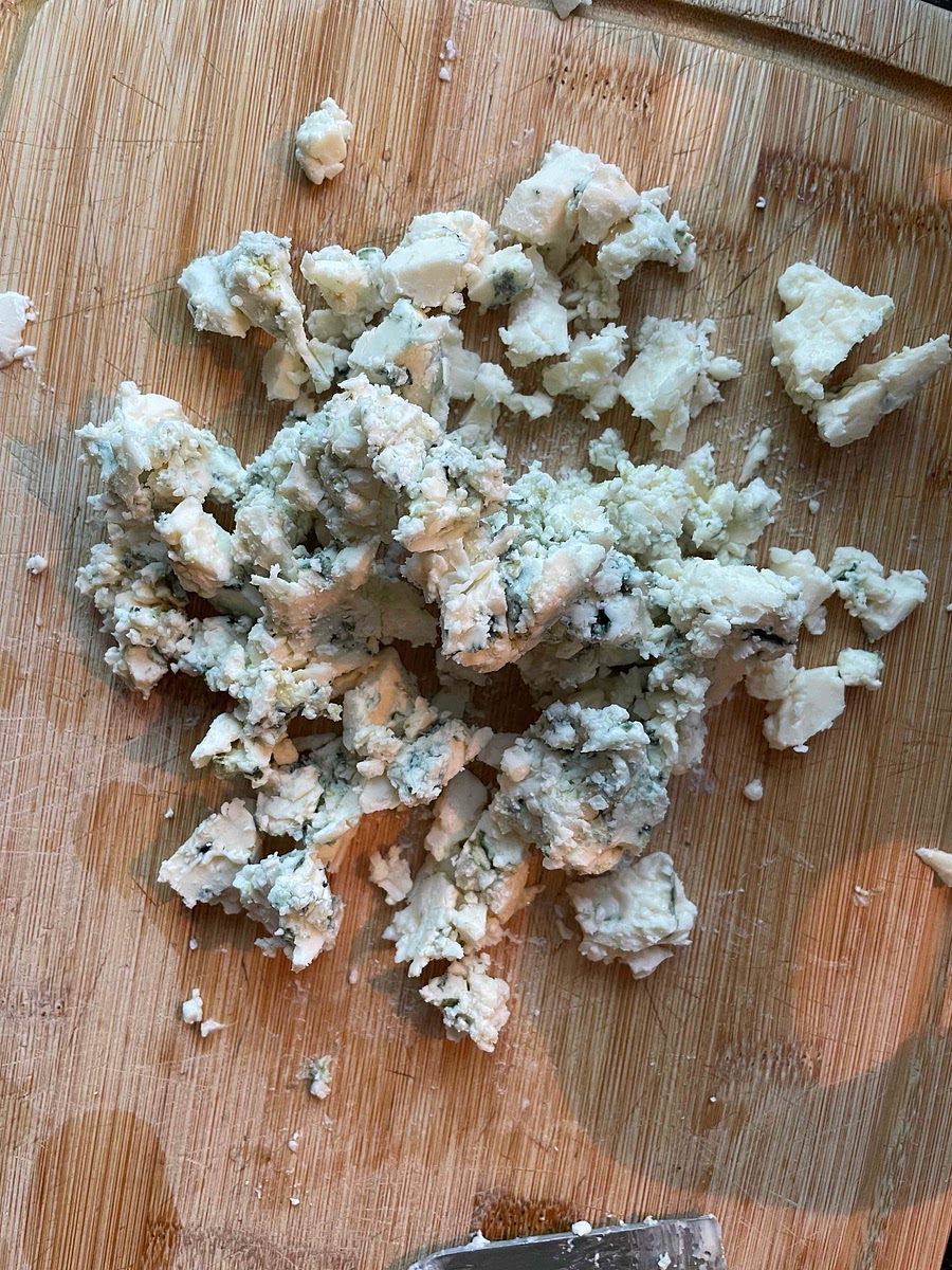 Top with crumbled Point Reyes Original Blue cheese