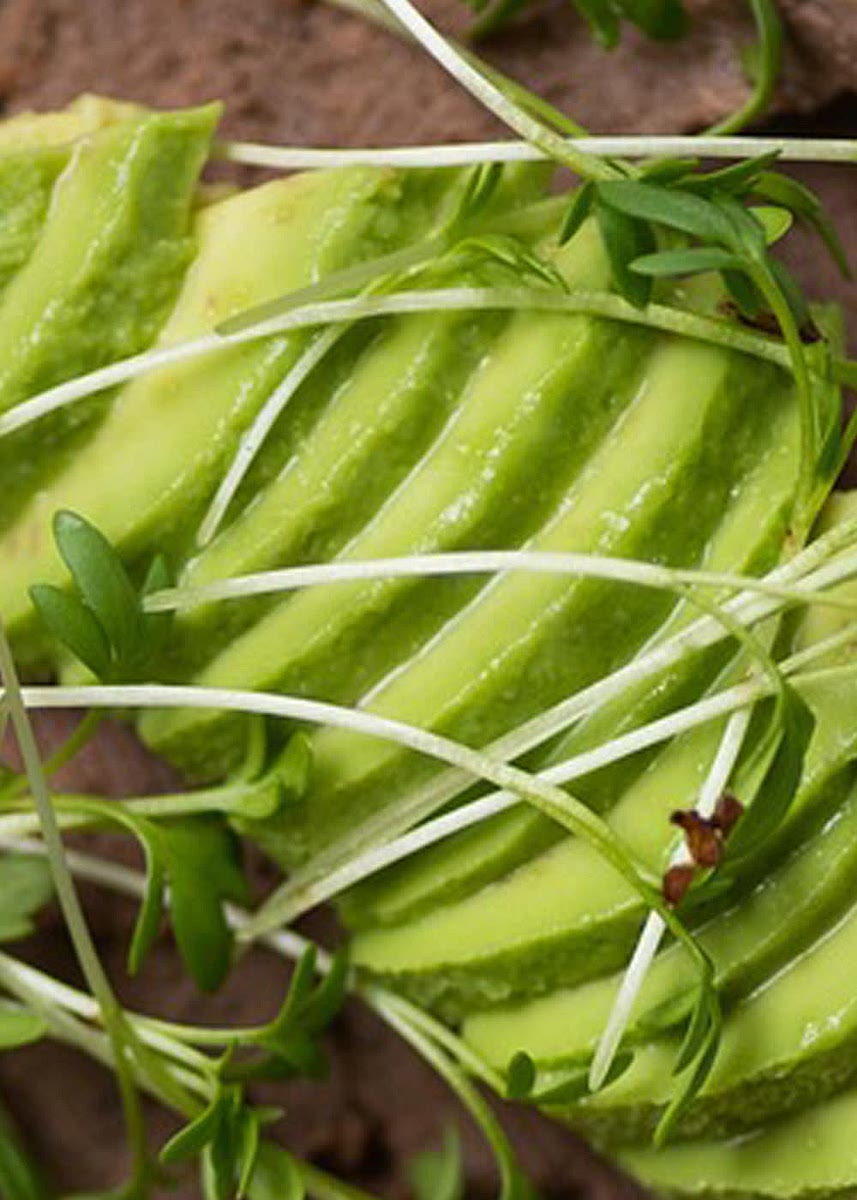 Peel and slice avocado in bite-size pieces