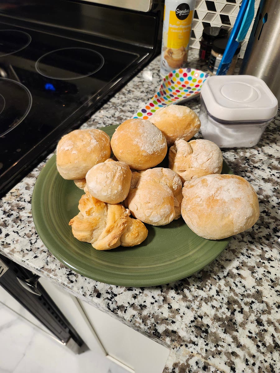 Let the finished bread cool until bearable to touch (~5 to 10 minutes maybe), then eat. Bread will stay good on the counter (sealed in a ziplock bag) for 5 days in my experience, but please use your best judgement when storing and eating it.