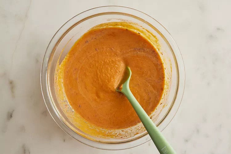 Stir together first 5 ingredients.