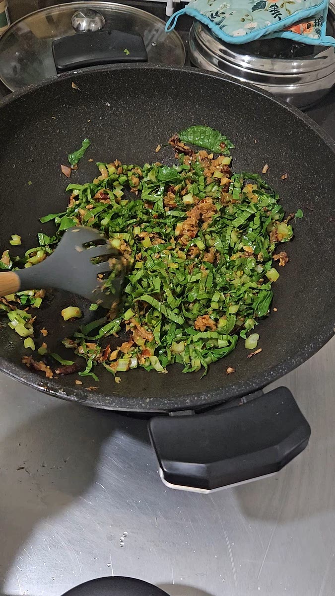 Add in vegetables and fry for a couple for minutes