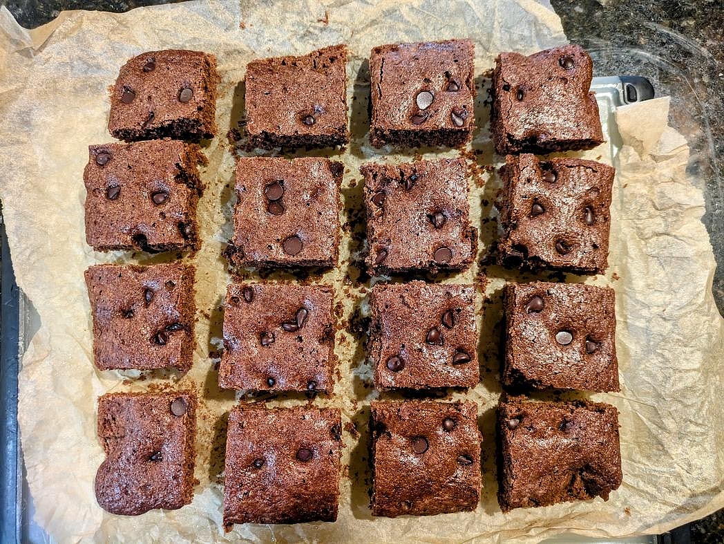 Allow to cool for at least 30 minutes in the pan in the fridge before cutting into 16 bars