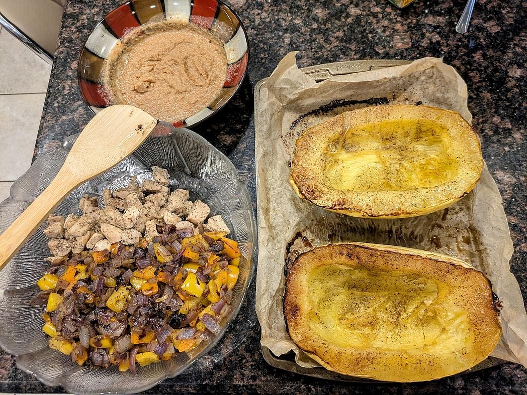 Finally, whisk together your sauce in a medium bowl