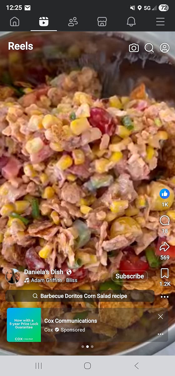 1. Mix everything from corn to cheddar cheese. 2. In a separate bowl assemble dressing. Mix sourcream, BBQ sauce and mayonnaise together. 3. Pour dressing over corn mixture. 4. Add chips to each individual serving plate. This keeps the chips from getting soggy.