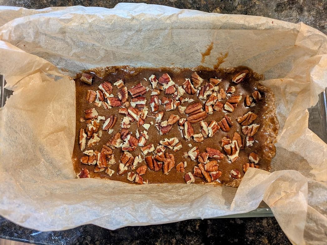 Top with chopped pecans