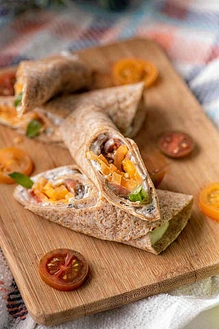 Versatile, savory snack perfect for dipping, topping, or stuffing into wraps.