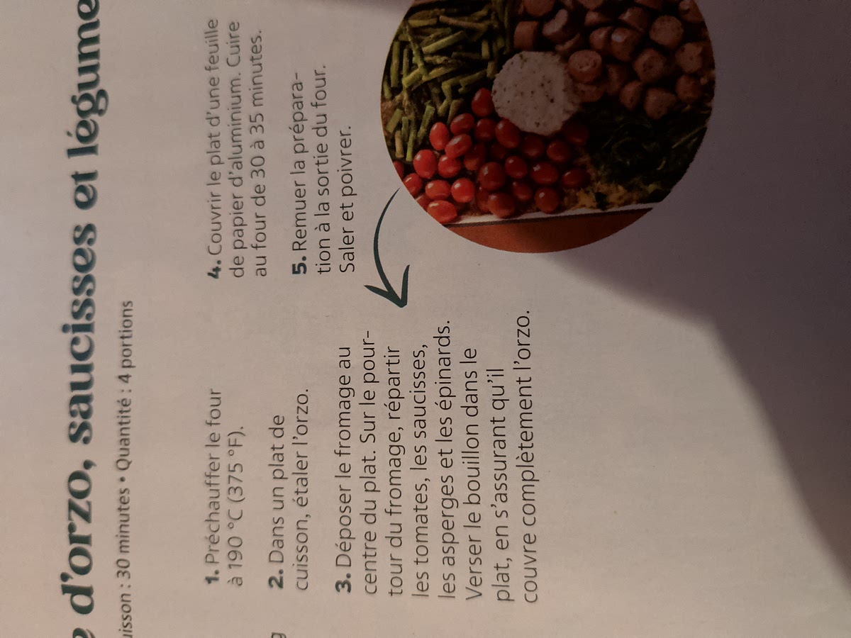 Préchauffez le four a 375