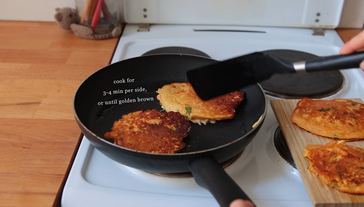 Cook for 3-4 mins per side, or until golden brown