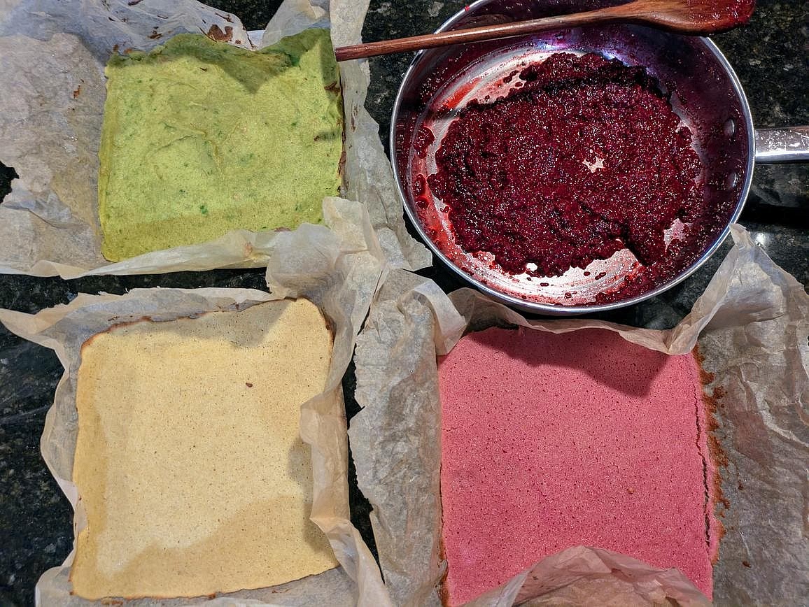 Microwave your frozen berries for about 2 minutes to defrost. Add berries and granulated sweetener to a medium stainless steel pan over medium low heat, and roughly mash with a potato masher. Cook with occasional stirring until thickened and syrupy, about 10 minutes. Stir in chia seeds and lemon juice. Refrigerate to cool, at least 30 minutes so the chia seeds can thicken the jam