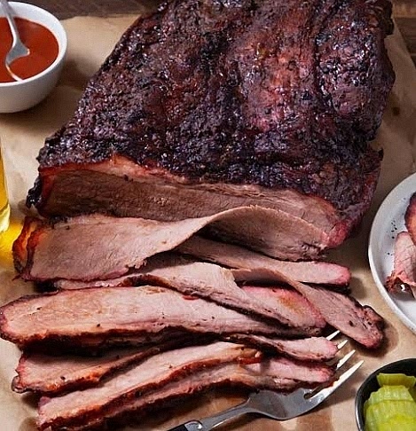 Serve: Slice against the grain into pencil-thick pieces.