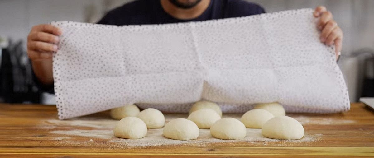 Cover and let rise in a warm spot for about 1 hour, or until doubled in size.