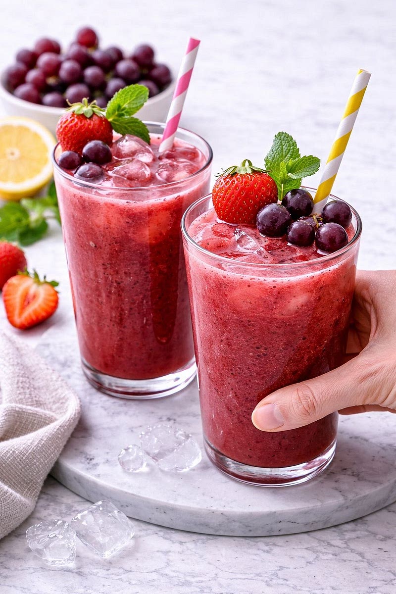 Serve immediately (add ice if desired).