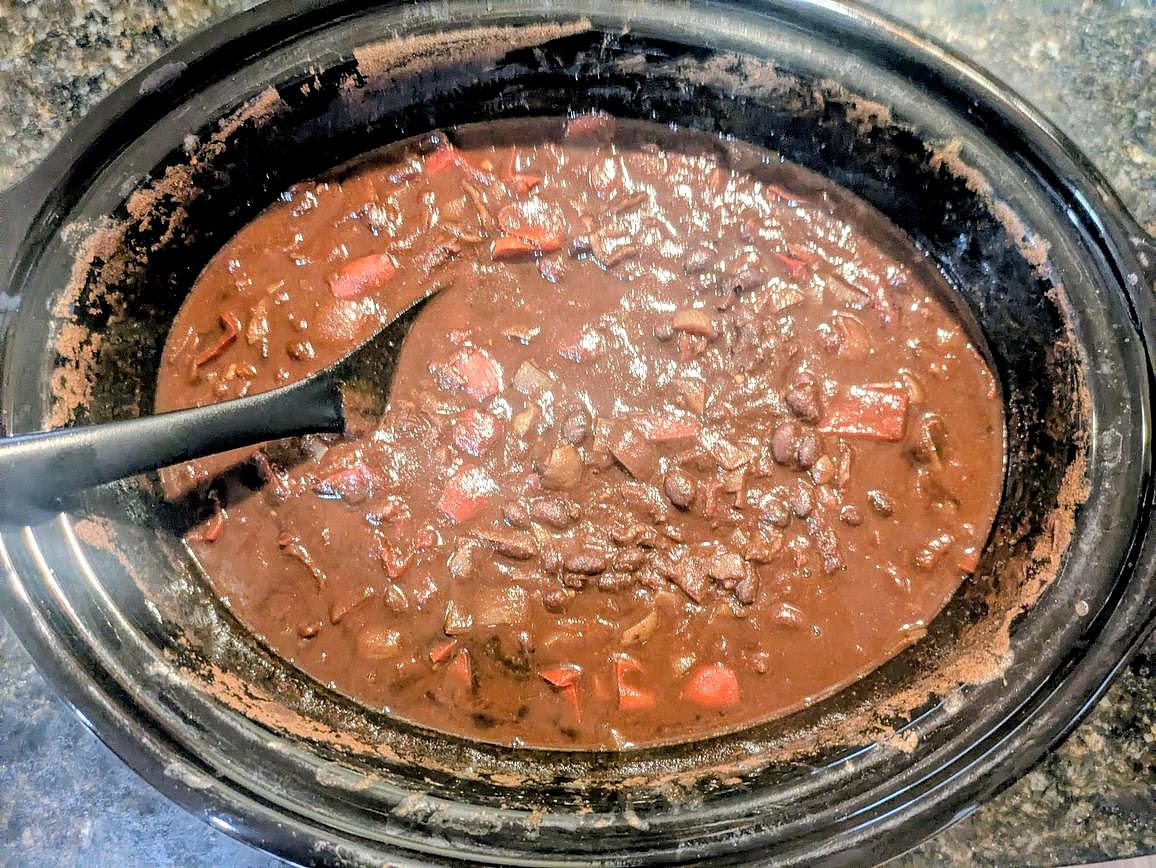 Cover and cook on low for 12 hours