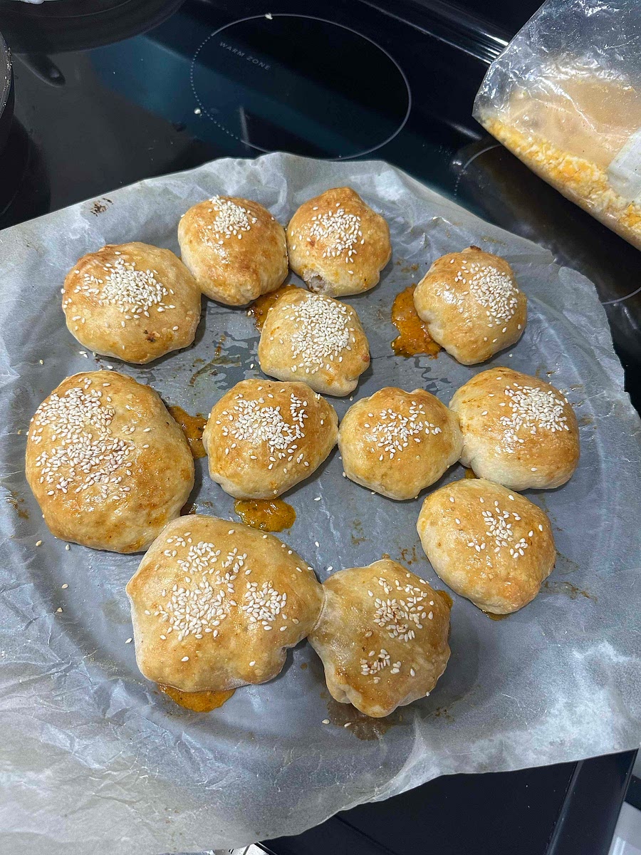 Brush with butter and you’re all done!