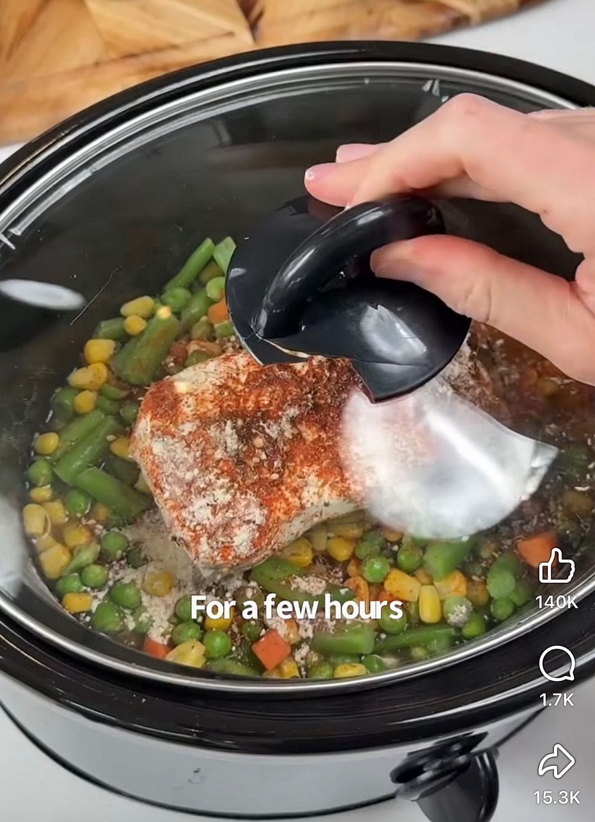 Shred your chicken, stir in the pasta and cheddar.