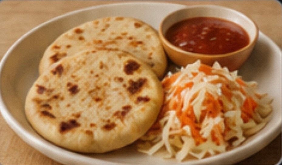 7. Sirve calientes con curtido y salsa roja. ✨