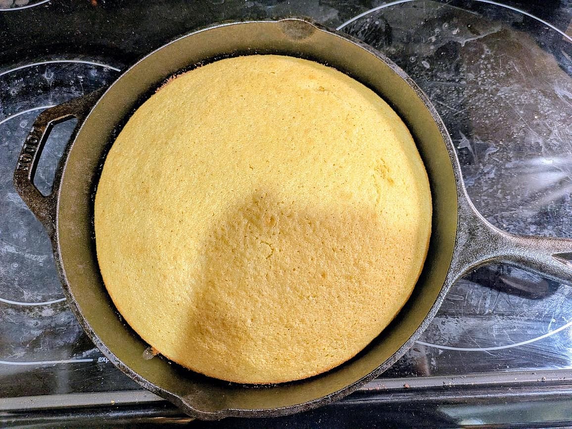 Bake at 400F for about 20 minutes, or until the top is lightly browned, a toothpick to the center comes out clean, and the internal temperature is around 200F