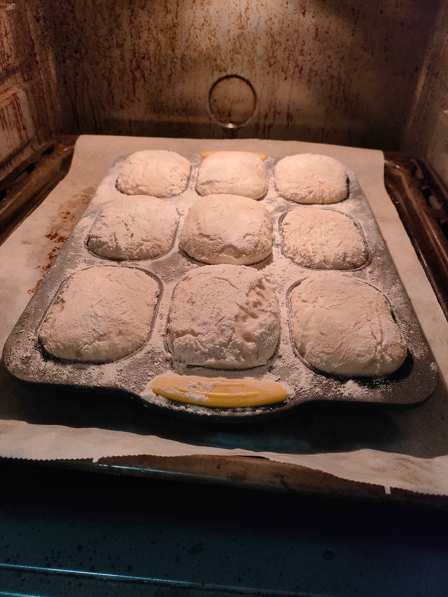 Heat oven to 220 C and bake for 20~30 minutes. Keep checking it.