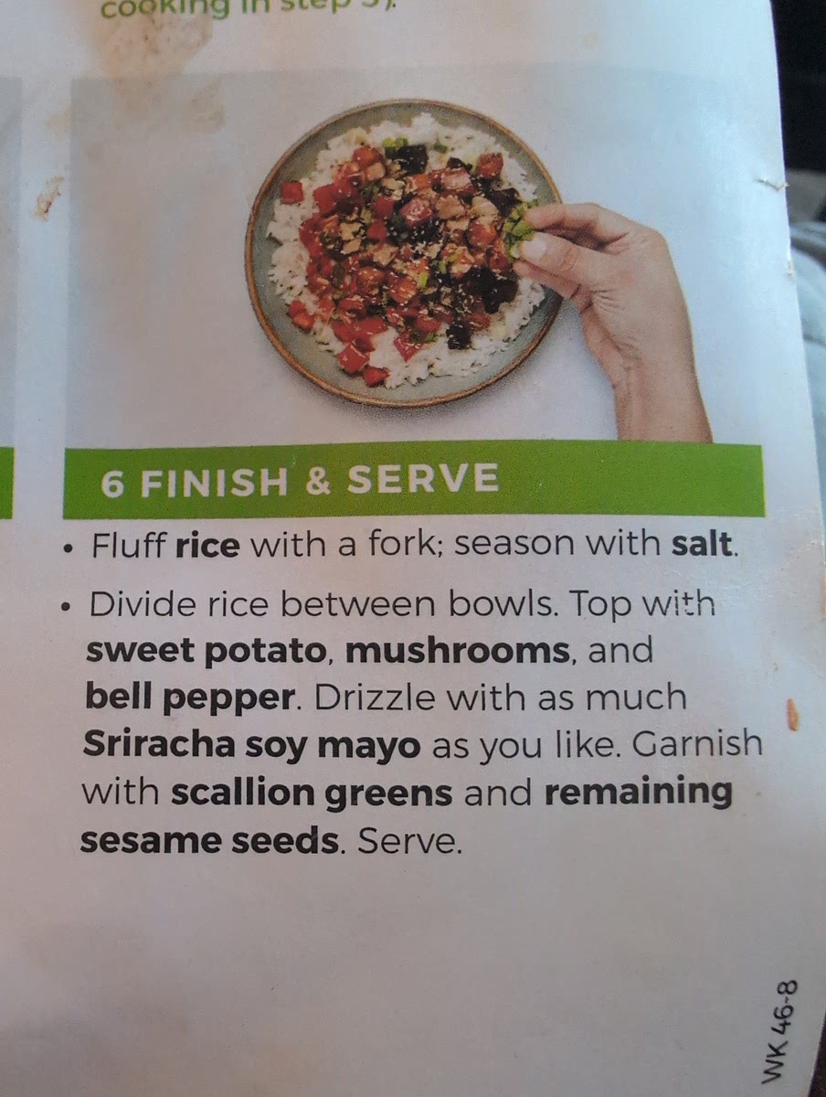 The sesame seeds are non negotiable. If you don't put sesame seeds on this it's not going to taste right.