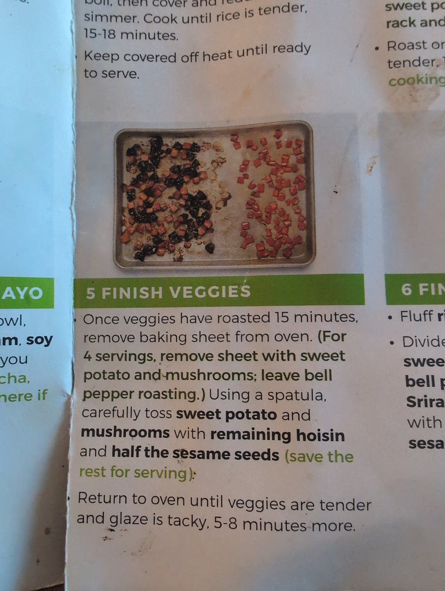 I usually have to put them back in the oven for another 12 minutes or else the sweet potatoes are too hard. Depends on size of sweet potatoes.