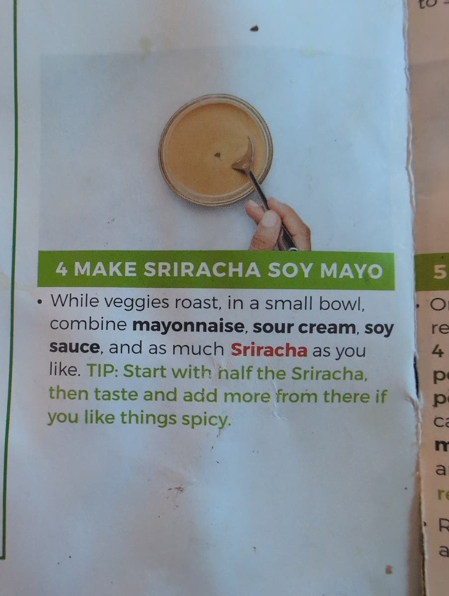 I make this sauce for so much random shit I throw together.