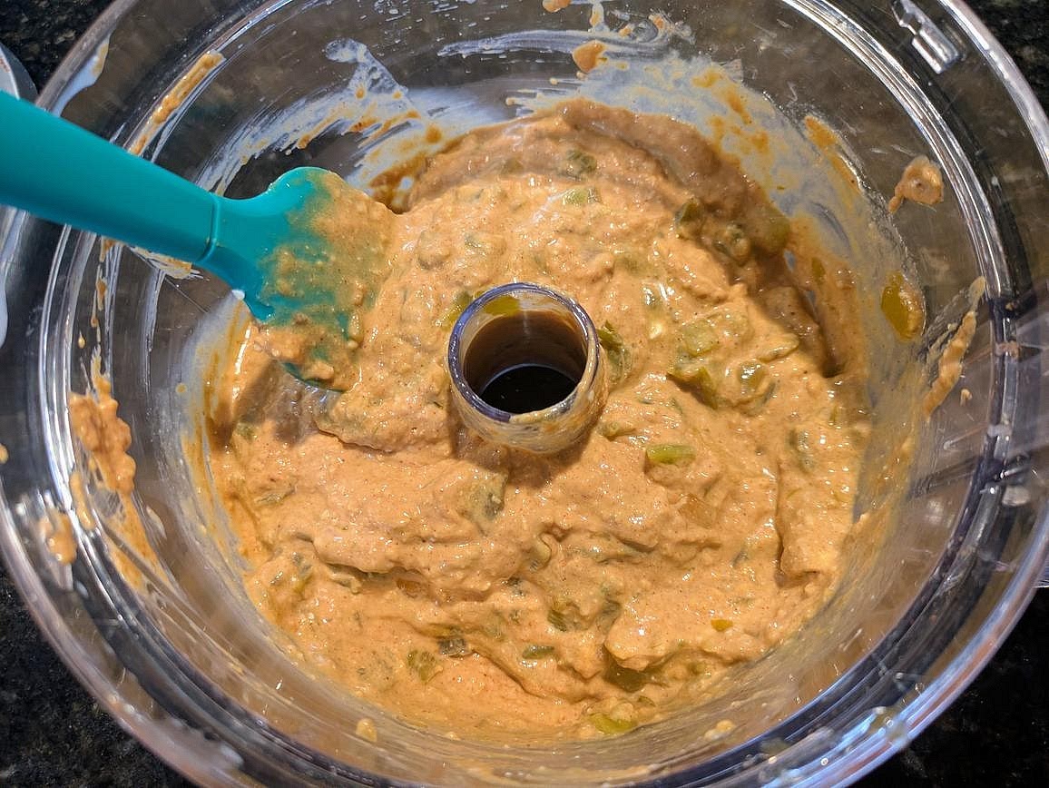 Fold in a can of diced green chiles