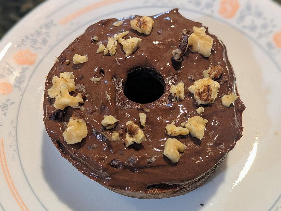 Store extra (unglazed) donuts in an airtight bag in the freezer. To reheat, air fry directly from frozen at 400F for about 5 minutes, until warm, and then glaze.