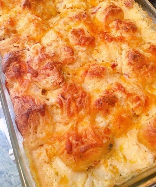 Bake for 25-35 minutes, until bubbly and golden brown.