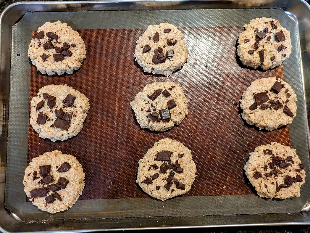 Top with your chocolate chips