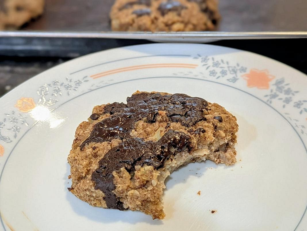 Let the cookies cool on the cookie sheet for 10 minutes before transferring to a wire rack.