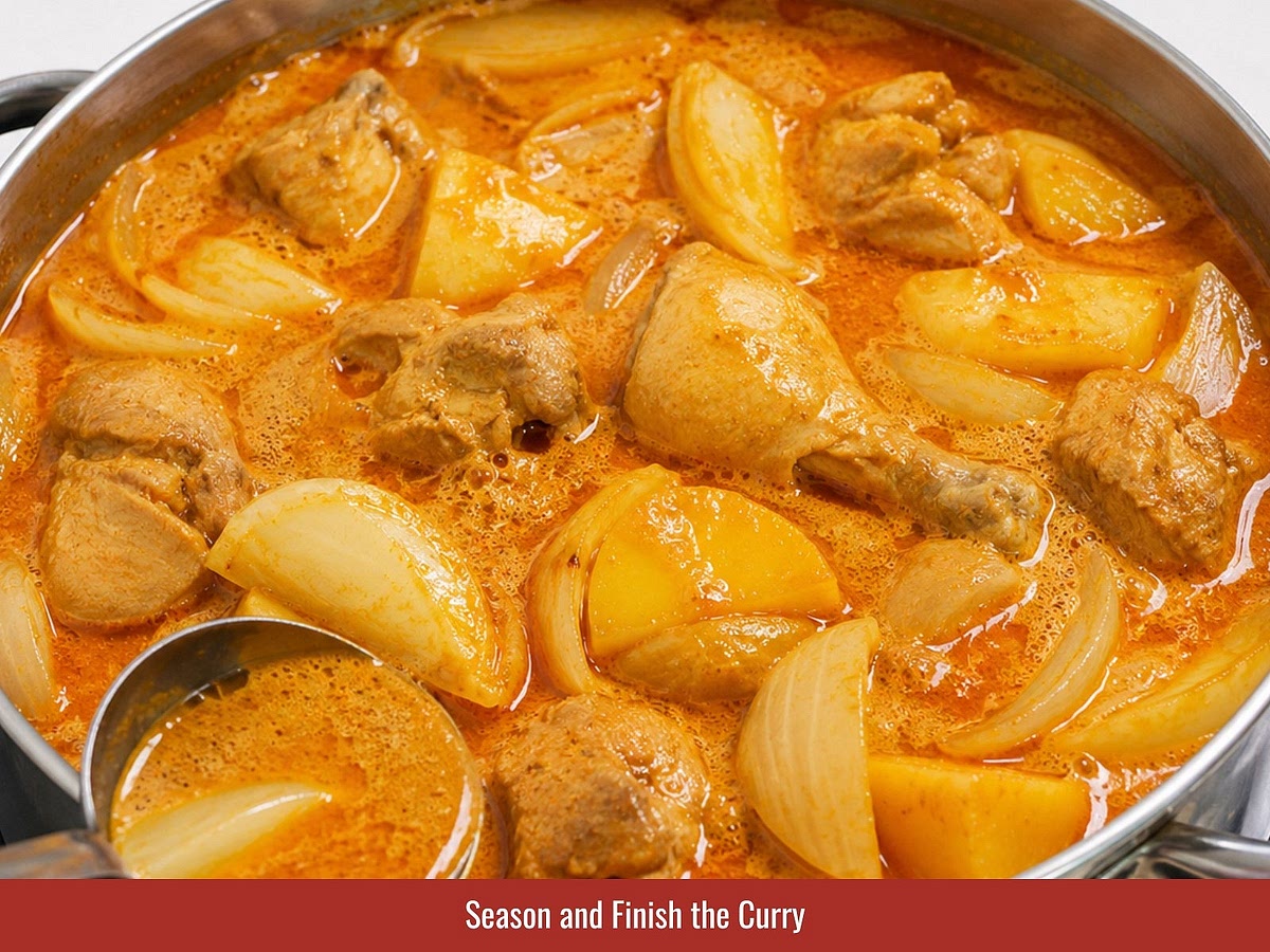 Serve the hot curry with rice vermicelli, steamed rice, or baguette. Add Thai basil and dipping sauces for extra flavor.