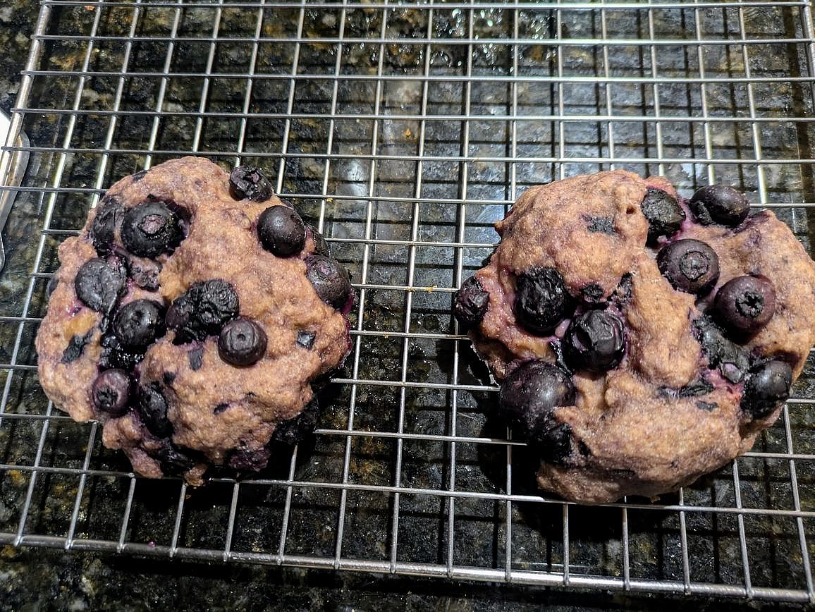 Bake at 350F for about 20 minutes, or until lightly golden brown, a toothpick comes out clean, and the internal temperature is about 205F. Transfer to a wire rack to cool totally.