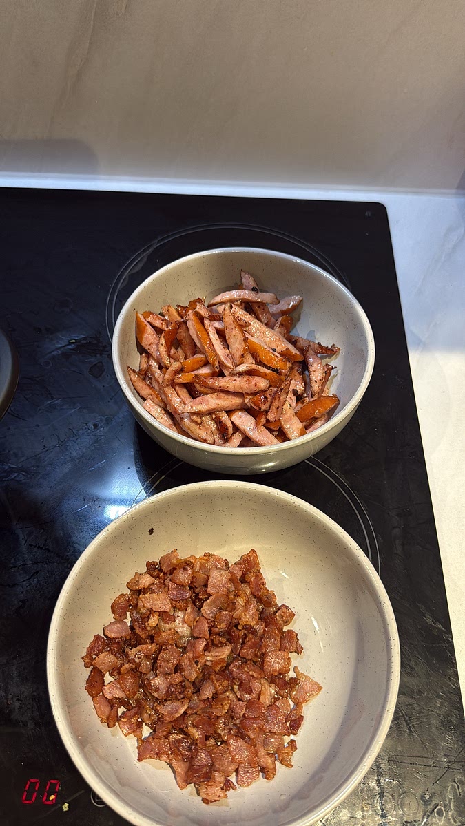 Remove from the pan and set aside.