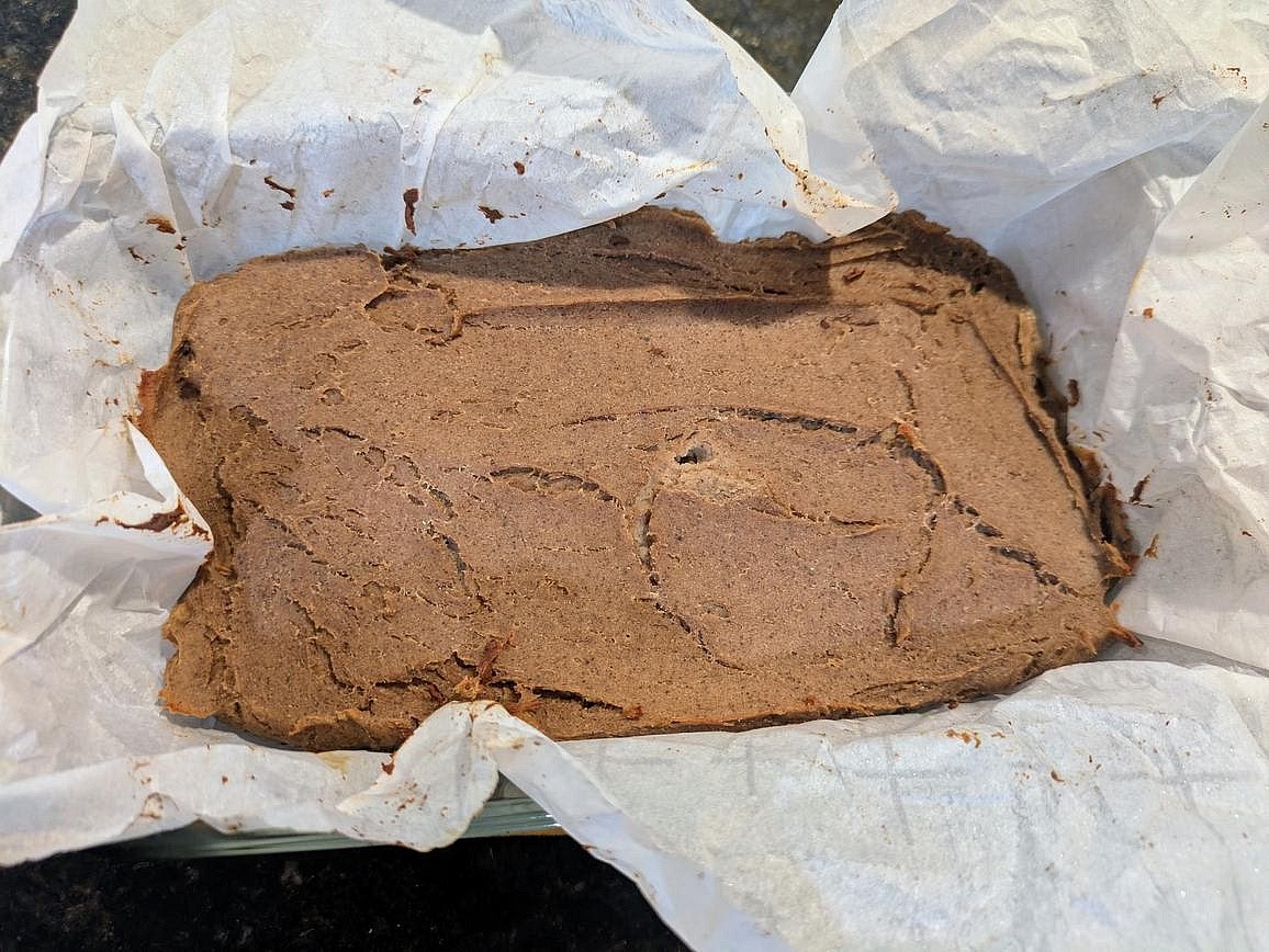 Bake uncovered at 350F for about 30. Until a toothpick to the center comes out nearly clean, the internal temperature has reached 200F, and the top is a light golden brown.