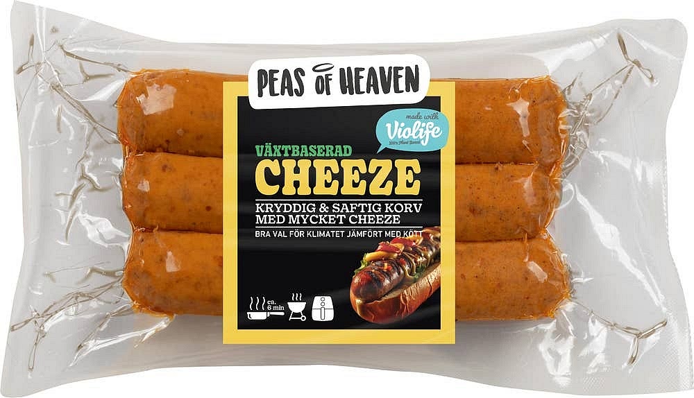 Use this cheesy sausage in the middle of the "sushi" roll. Obviously cook it first, duh!
