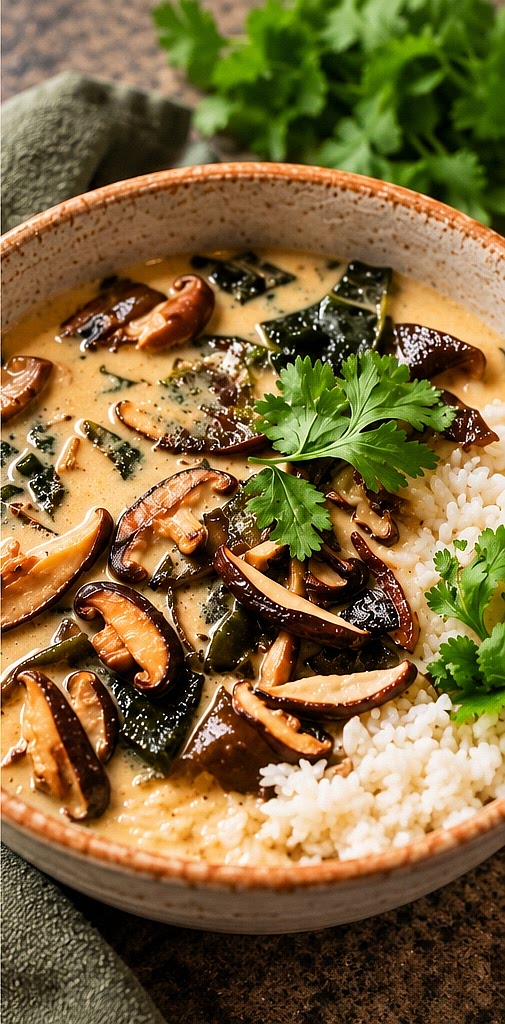 Meanwhile, heat jasmine rice according to package directions. Serve soup in bowls over rice. Garnish with additional fresh cilantro if desired.