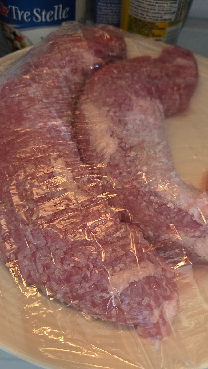 Add salt to tenderloins and let sit for 1-4 hours