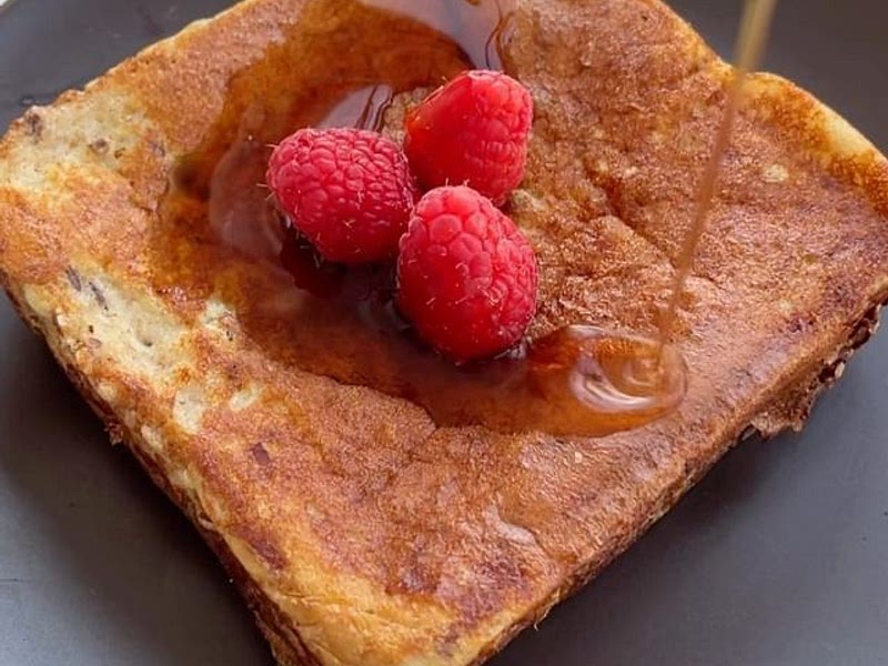Chocolate Peanut Butter Stuffed French Toast Recipe | Samsung Food App