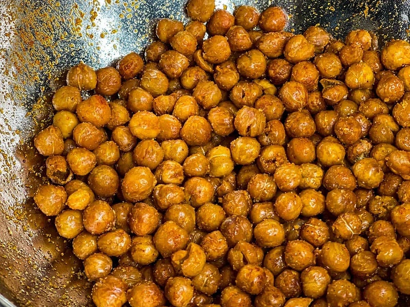 Air Fryer Chickpeas