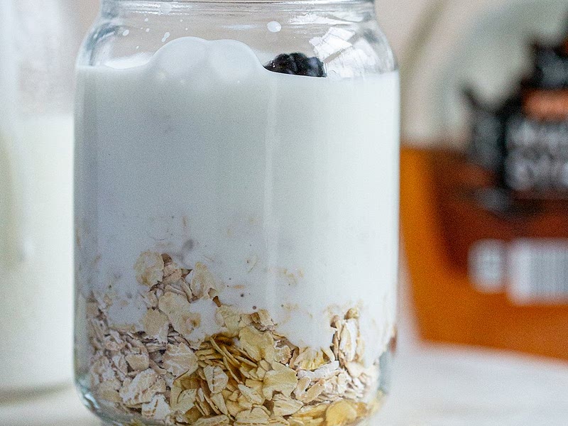 Kefir Overnight Oats Recipe | Samsung Food App