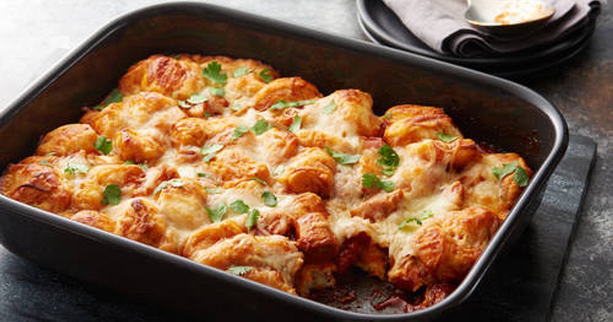 Barbecue Chicken Bubble-Up Bake Recipe | Samsung Food App