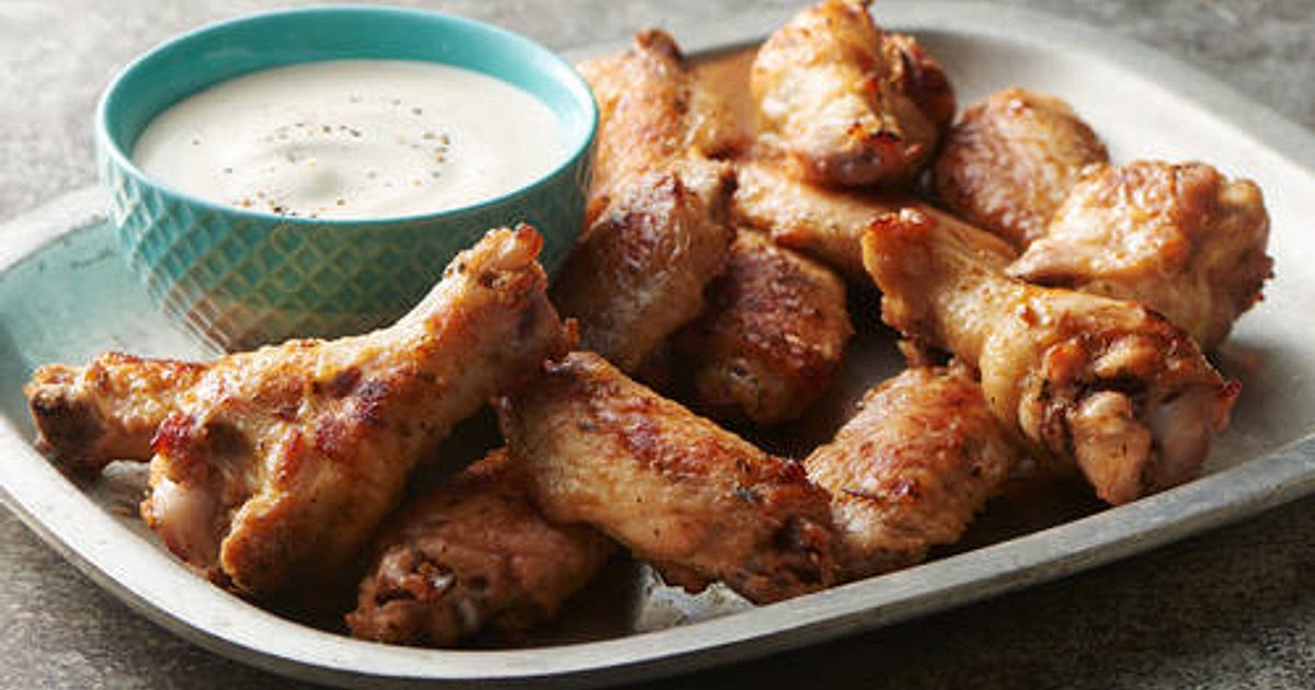 3-Ingredient Ranch Chicken Wings Recipe | Samsung Food App