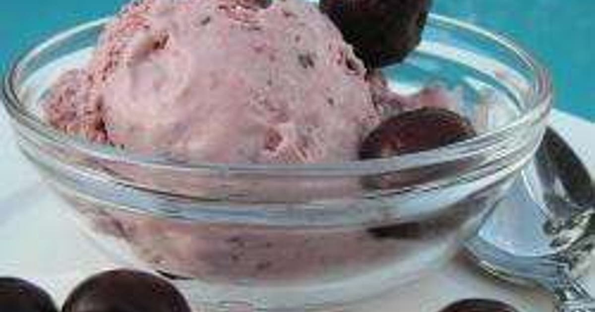 Cherry Ice Cream Recipe | Samsung Food App