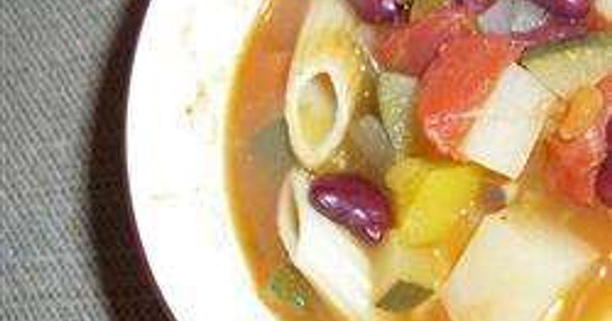Soupe Minestrone confort Recipe | Samsung Food App