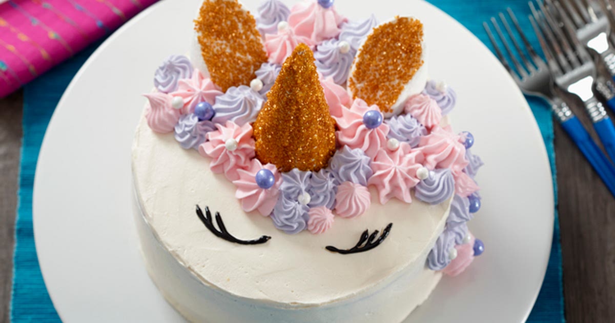 Easy Unicorn Cake Recipe | Samsung Food App